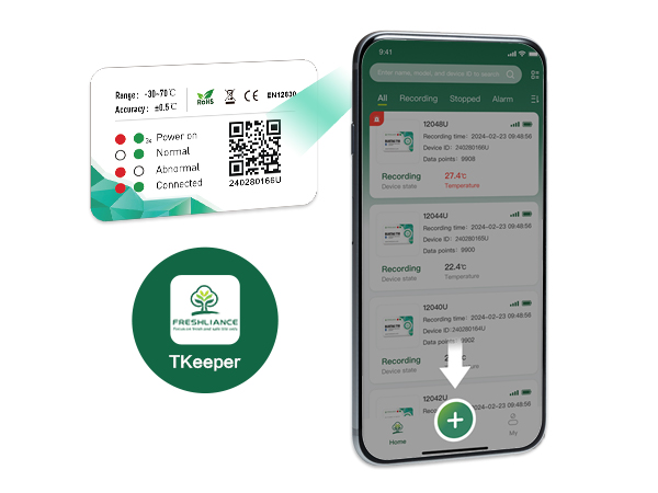 Регистратор данных температуры BlueTag T10 HACCP Bluetooth